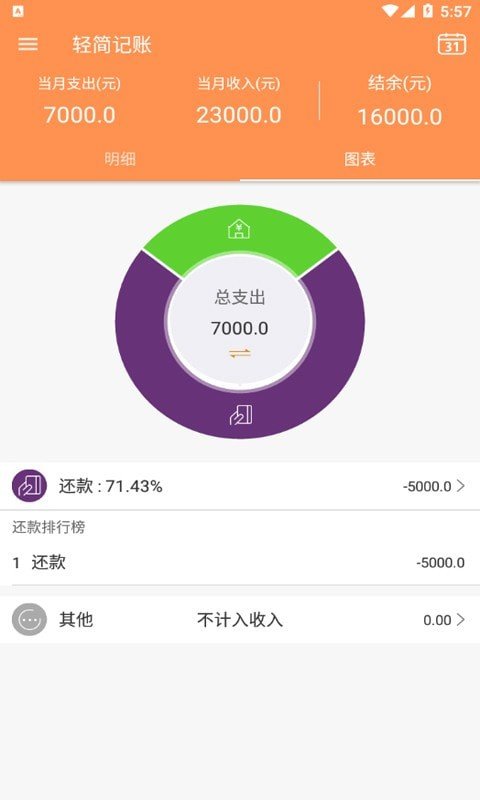 轻简记账网页版截图3