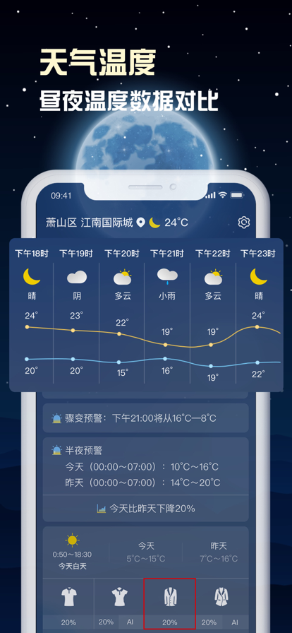 穿搭天气破解版截图2