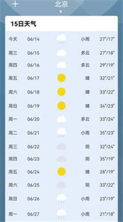 夏荷天气ios版截图3