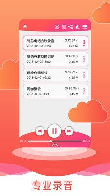 高清录音笔精简版截图2