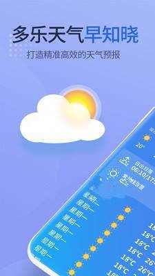 多乐天气破解版截图2