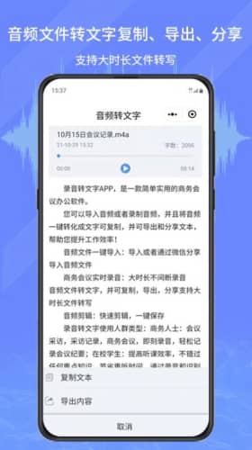 音频转写文字官方版截图4