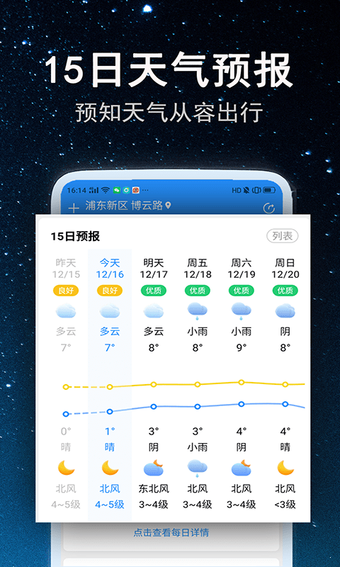 省心天气破解版截图4