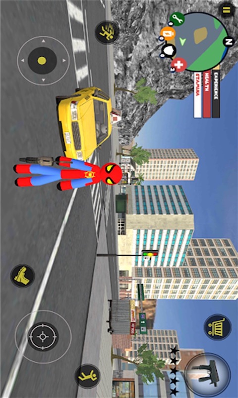蜘蛛人大战钢铁英雄3D游戏汉化版截图2
