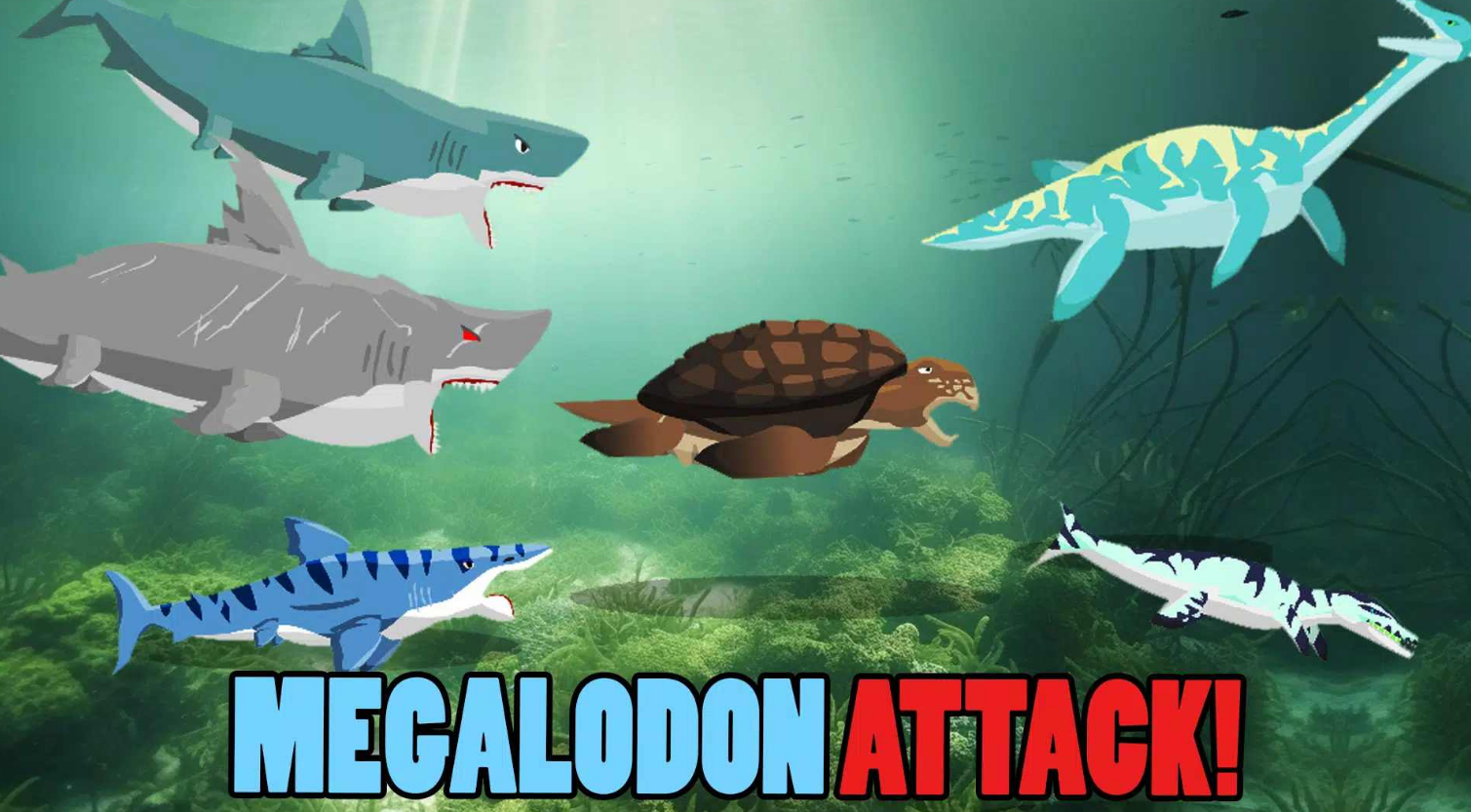 Megalodon Fights Sea Monsters免费