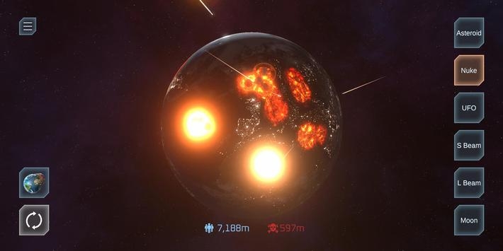 星球爆炸模拟器2D版